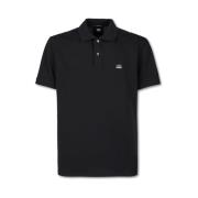 Klassieke Polo Shirt C.p. Company , Black , Heren