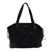 Pre-owned Nylon handbags Burberry Vintage , Black , Dames