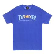 Argentijnse Stijl Heren T-shirt Thrasher , Blue , Unisex