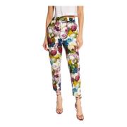 Plooi-front broek Dolce & Gabbana , Multicolor , Dames