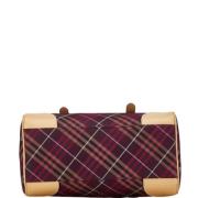 Pre-owned Canvas handbags Burberry Vintage , Multicolor , Dames