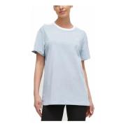 3 Strepen T-shirt Adidas , Blue , Dames