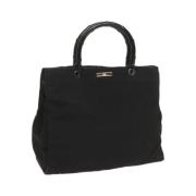 Pre-owned Cotton handbags Gucci Vintage , Black , Dames