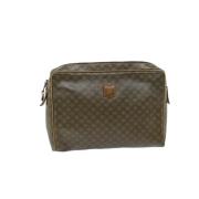 Pre-owned Canvas celine-bags Celine Vintage , Beige , Dames