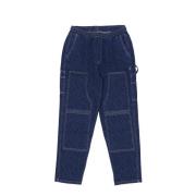 Blauwe Monogram Laser Timmerman Broek Dolly Noire , Blue , Heren