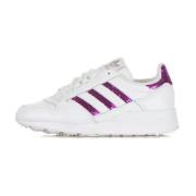 Paillet Lage Sneaker ZX 500 Adidas , White , Dames