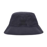 Zwarte Vissers Bucket Hoed Adidas , Black , Heren