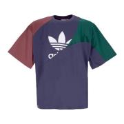 Shadow Tee Crew Neck Oversize T-shirt Adidas , Multicolor , Heren