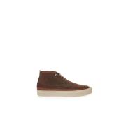 Bruine Suède Sneakers Stijlvol Ontwerp Lardini , Brown , Heren