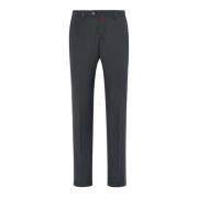 Chino Wol Broek Kiton , Gray , Heren