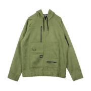 Olijfgroene Hoodie voor Mannen Dolly Noire , Green , Heren