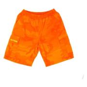 Camo Cargo Shorts Oranje Lichtgewicht Iuter , Orange , Heren