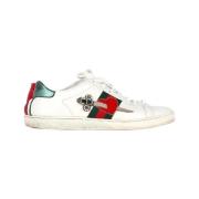 Pre-owned Canvas sneakers Gucci Vintage , White , Dames