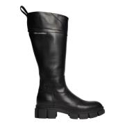 Stijlvolle Aria Riding Boot Hi Karl Lagerfeld , Black , Dames