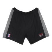 Mesh Basketbalshorts Zwart Geborduurde Patch Propaganda , Black , Here...