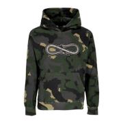 Zwarte Baseball Hoodie met Camo Print Propaganda , Multicolor , Heren