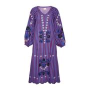 Patricia Katoenen Jurk Sissel Edelbo , Purple , Dames