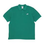 Essential Pique Polo Shirt Malachiet/Wit Nike , Green , Heren