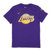 NBA Logo Essential Tee Paars Nike , Purple , Heren