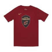 Cleveland Cavaliers Logo Tee Nike , Red , Heren