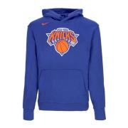 NBA Essential Fleece Hoodie Blauw Nike , Blue , Heren