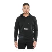 Hoodies Kappa , Black , Heren