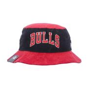 Chicago Bulls Bucket Hat Zwart New Era , Multicolor , Unisex