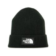 Logo Box Cuffed Beanie The North Face , Black , Heren