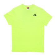 Geel/zwart Redbox Tee Led Heren T-shirt The North Face , Yellow , Here...