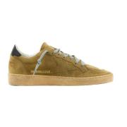 Stella Ball Star Leren Sneakers Golden Goose , Brown , Heren