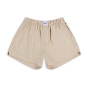 Gestreepte boxershorts Axel Arigato , Beige , Unisex