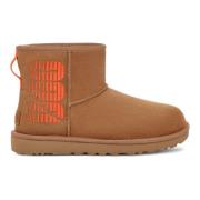 Klassieke Mini SideL Laarzen UGG , Brown , Dames