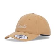 Bourbon Wax Heren Gebogen Klep Pet Carhartt Wip , Beige , Heren