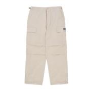 Cargo Broek Zilver Grijs Obey , Gray , Heren