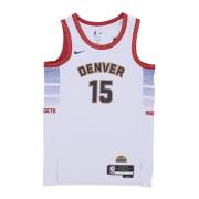 Basketbal Tanktop Swingman Jersey City Edition Nike , White , Heren