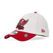 Tampa Bay Buccaneers Gebogen Klep Pet New Era , White , Unisex