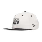 Brooklyn Nets Platte Klep Pet Wit New Era , White , Unisex