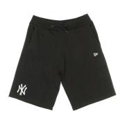 MLB Logo Jersey Korte Broek New Era , Black , Heren