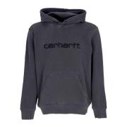 Zwarte Lichtgewicht Hoodie Duster Carhartt Wip , Black , Heren