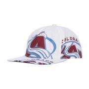 Colorado Avalanche Platklep Pet Mitchell & Ness , White , Heren