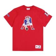 NFL Team Origins T-Shirt Scarlet Mitchell & Ness , Red , Heren