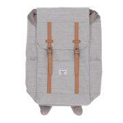 Lichtgrijze Crosshatch Rugzak met Laptopvak Herschel , Gray , Unisex