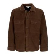 Gewatteerd Shirt Jack Java Bruin Obey , Brown , Heren