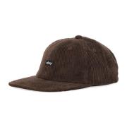 Velvet 6 Panel Strapback Cap Obey , Brown , Heren