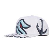 Seattle Kraken Platklep Pet Mitchell & Ness , White , Heren