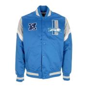 Detroit Lions Bomberjack NFL Teamkleuren Mitchell & Ness , Blue , Here...