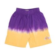 NBA Tie Dye Lakers Shorts Mitchell & Ness , Multicolor , Heren