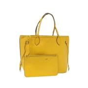 Pre-owned Leather louis-vuitton-bags Louis Vuitton Vintage , Yellow , ...