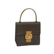 Pre-owned Fabric handbags Celine Vintage , Brown , Dames