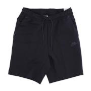 Tech Fleece Zwarte Tracksuit Shorts Nike , Black , Heren